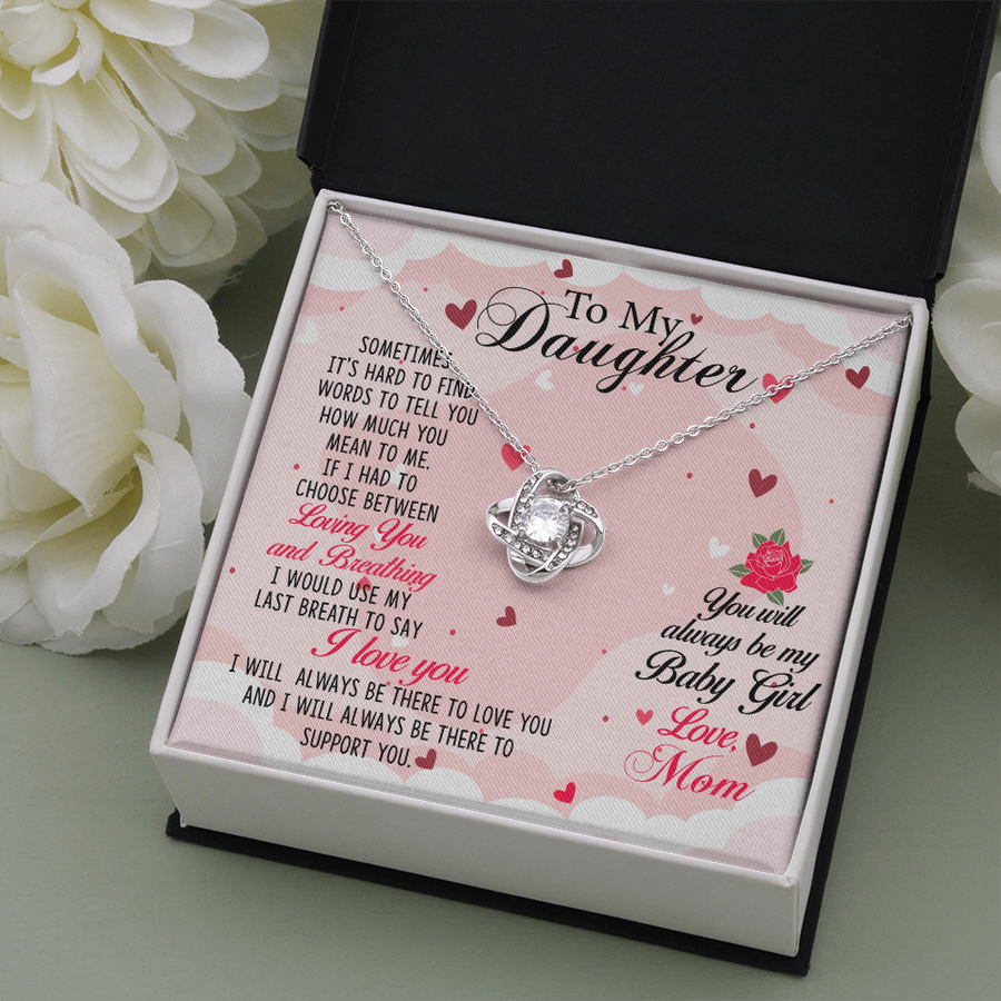 Gift For Daughter From Mom, Daughter Mother Necklace, Daughter Gift From Mom, To My Daughter, Daughters Birthday, Unique, Grown Up Daughter