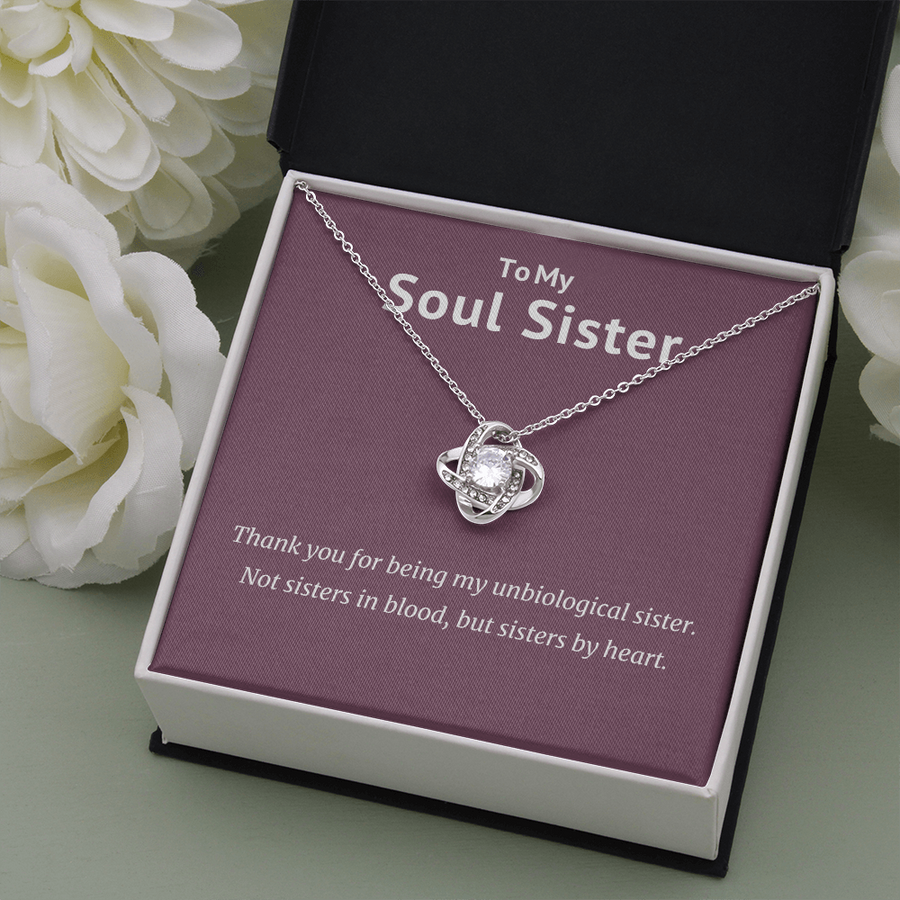 Soul Sister Gift, Soul Sister Necklace, Best Friend Jewelry, Special Friend Gift, To My Soul Sister & Best Friend, Best Friend Thank You Gift For Friend Christmas Gifts