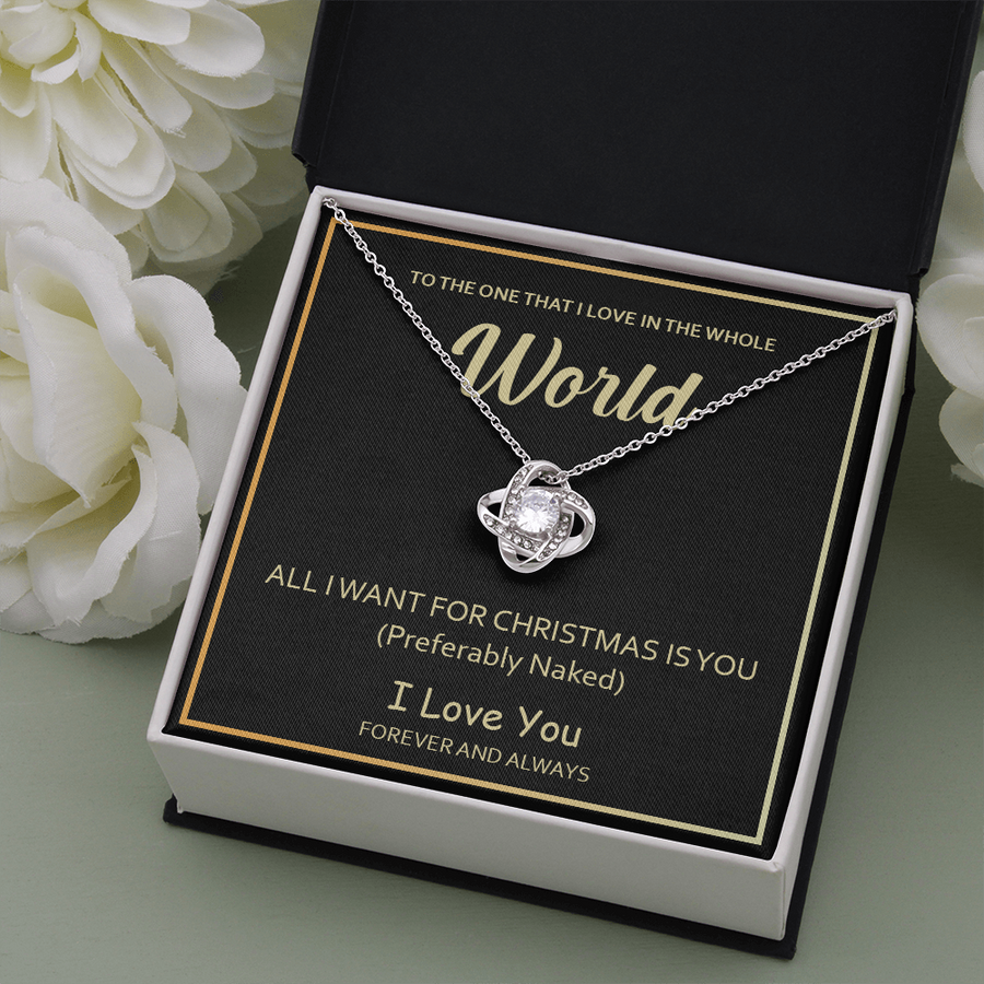 All I Want For Christmas Necklace