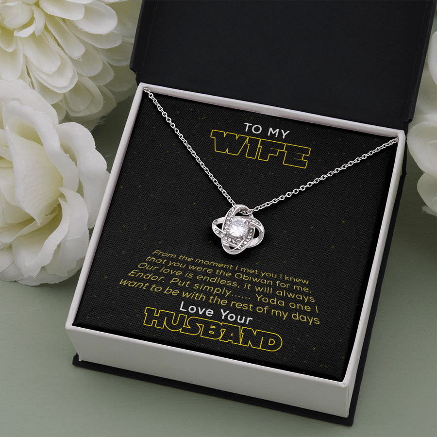 To My Wife Love Your Husband - the Force - Galaxy Necklace - I Am So Lucky to Have Found You - I Love You - Necklace - to My Future Wife Necklace, Wife Christmas Gift, Wife Christmas Gift From Husband, Wife Christmas, Gift for Wife, Necklace for Wife