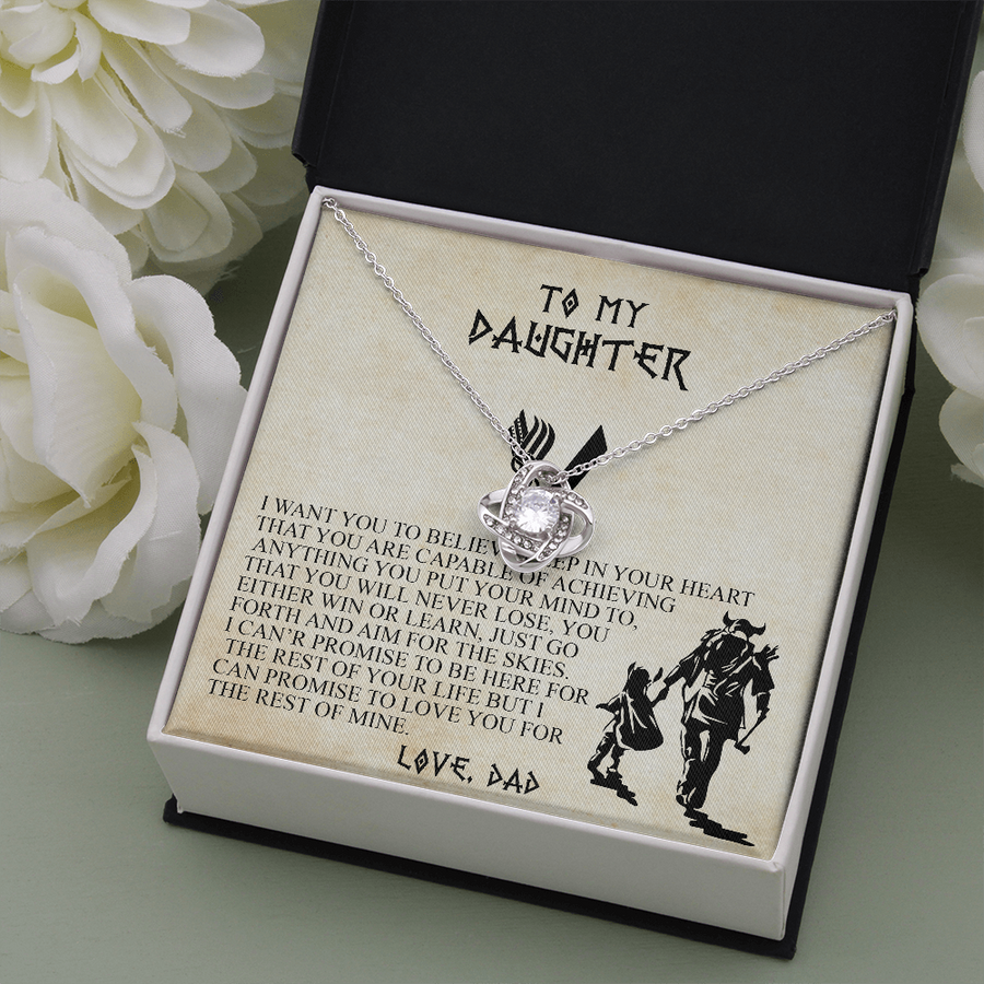 To My Daughter | I want you to believe deep in your heart... Necklace