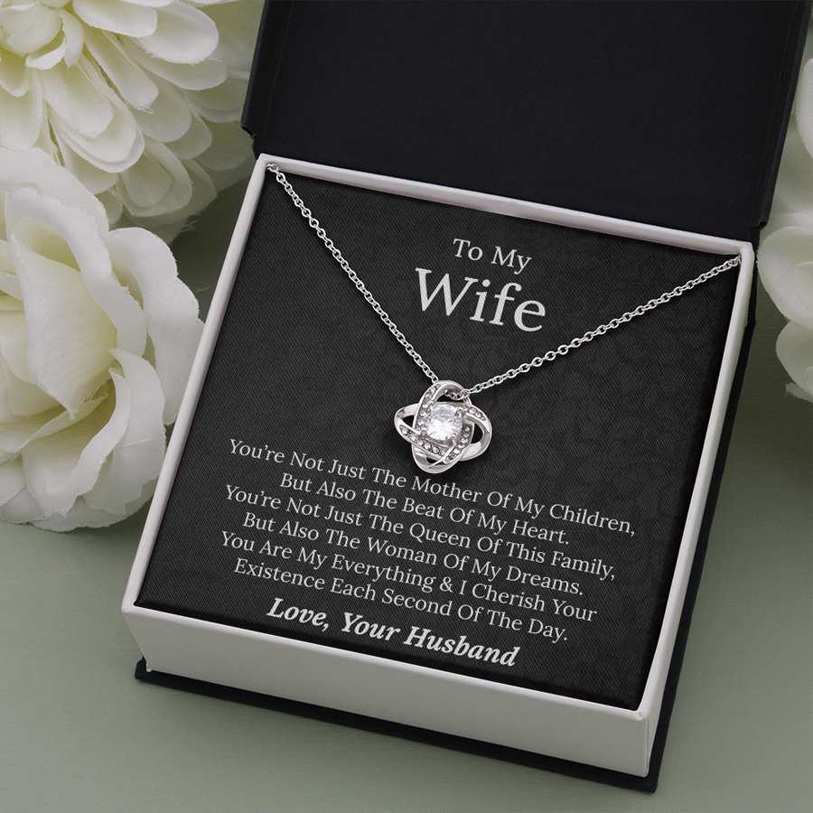 To My Wife - You Are My Everything, Gift For Wife From Husband, Romantic Jewelry To Her Necklace