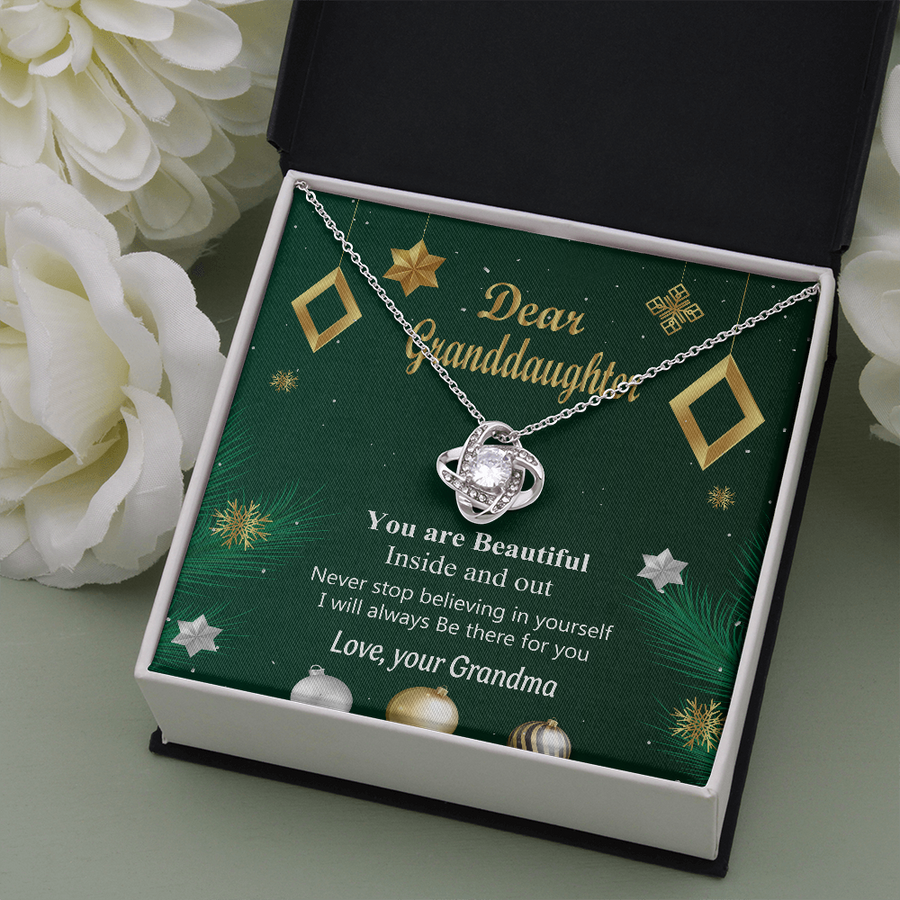 Dear Granddaughter Necklace Gifts, Gifts From Grandma, Necklace Gifts, gifts for granddaughter