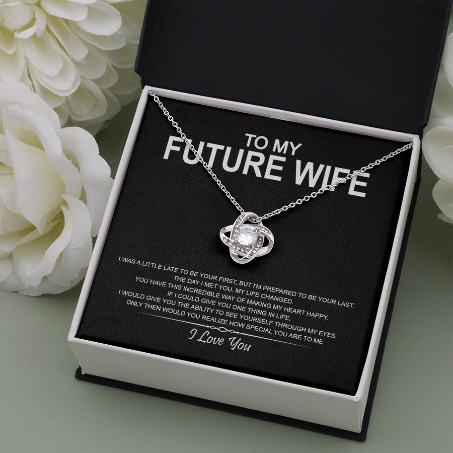 To My Future Wife Necklace, Wife Christmas Gift, Wife Christmas Gift From Husband, Wife Christmas, Gift for Wife, Necklace for Wife - Valentines Day Gift for Her