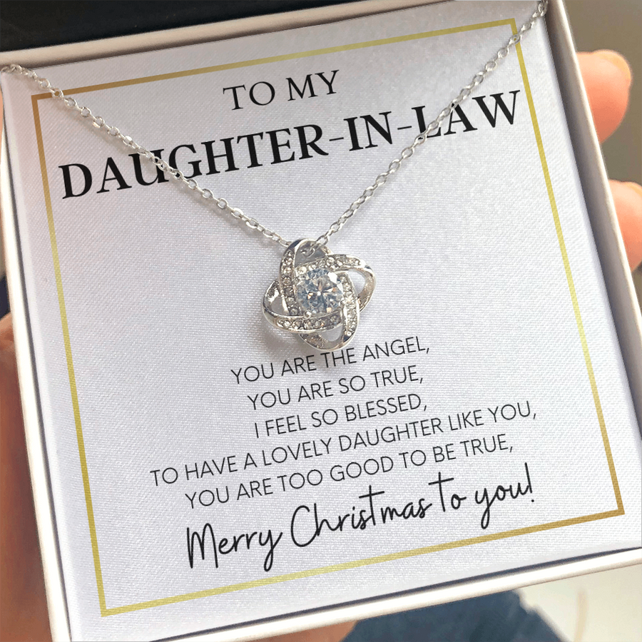 To My Daughter-In-Law You Are Too Good To Be True- Necklace.