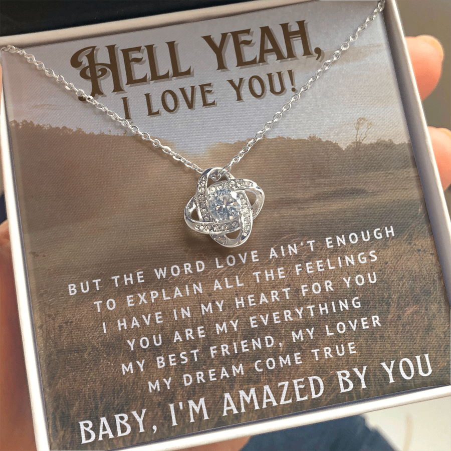 Baby, I'm Amazed By You - Necklace Gift Box