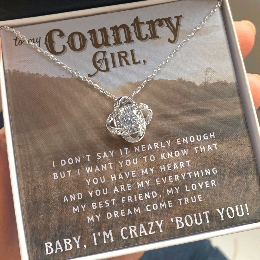 Baby, I'm Crazy 'Bout You! - Necklace Gift Box