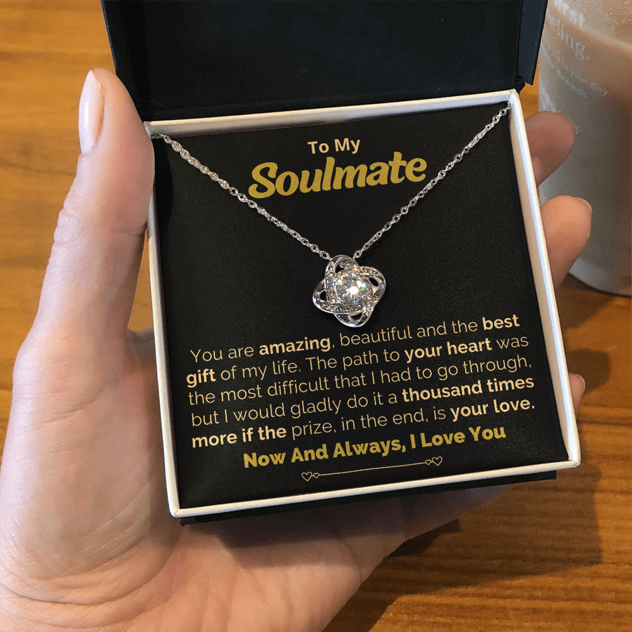 Soulmate - All For Your Love - Love Knot Necklace
