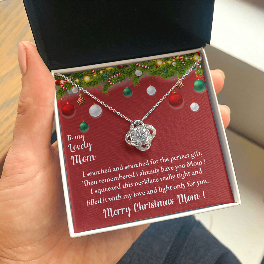 mom Merry Christmas Necklace