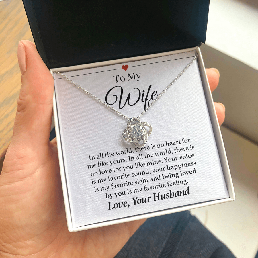To My Wife Forever Love Necklace