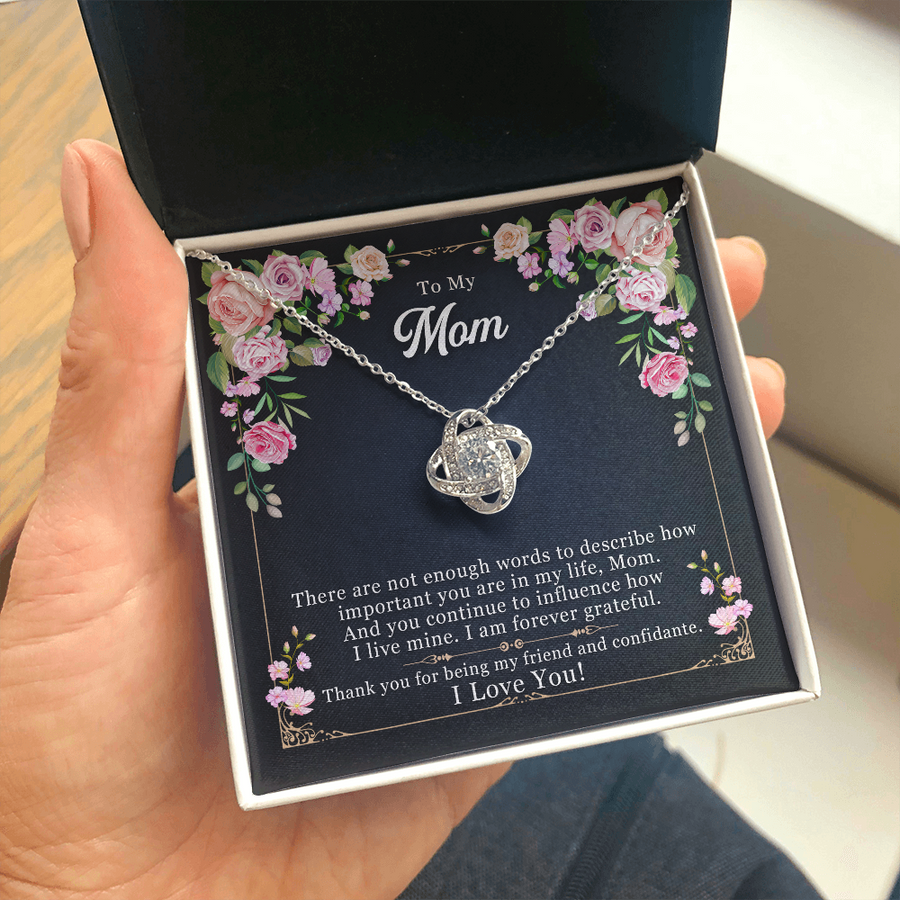 Cadeau personnalisé pour ma mère Collier Anniversaire Saint-Valentin Cadeau pour ma mère, Collier maman, Collier pour ma mère, Pour ma mère, Carte d'anniversaire maman