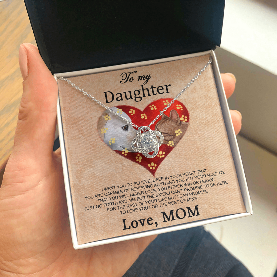 To My Daughter Necklace