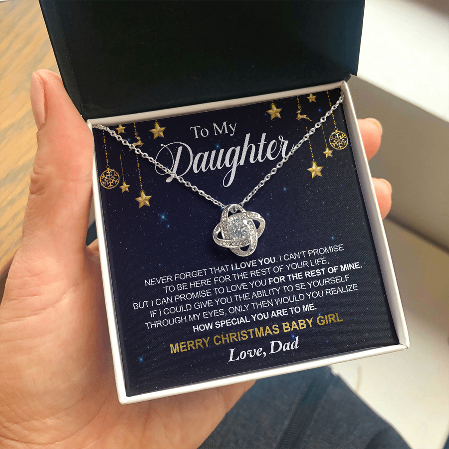 To My Daughter - Love Dad Necklace