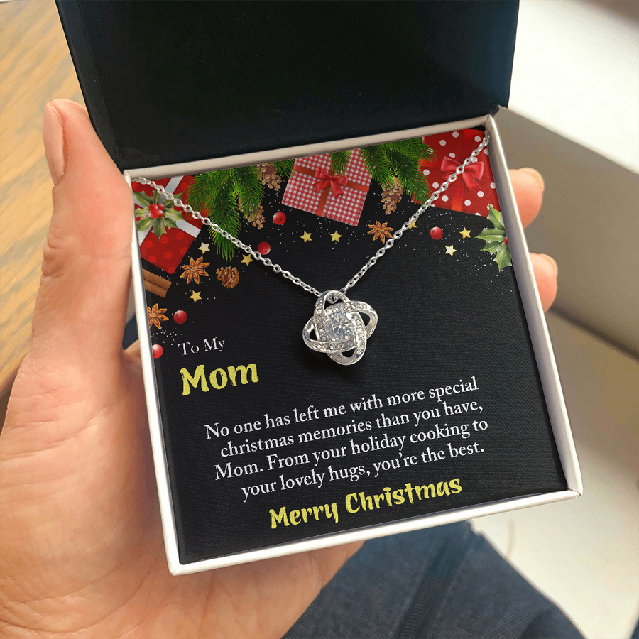 to my mom xmas Necklace