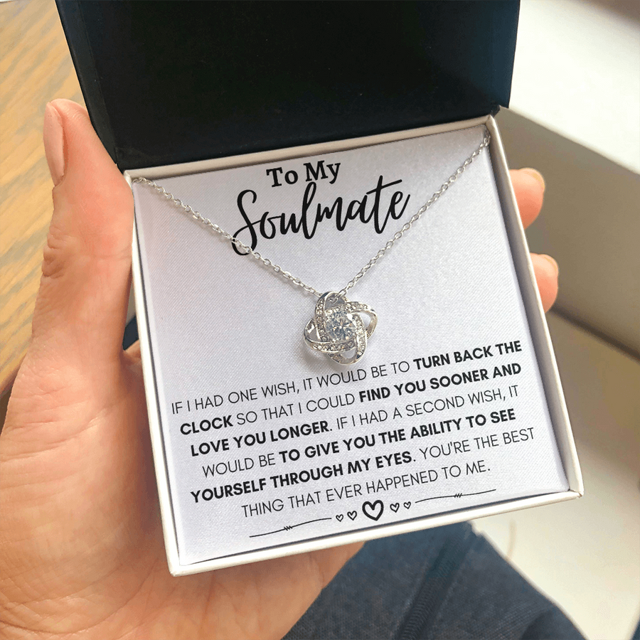 TO MY SOULMATE ?? - Love Knot Necklace