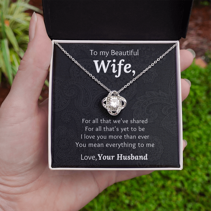 Wife, You Mean Everything to Me - Necklace