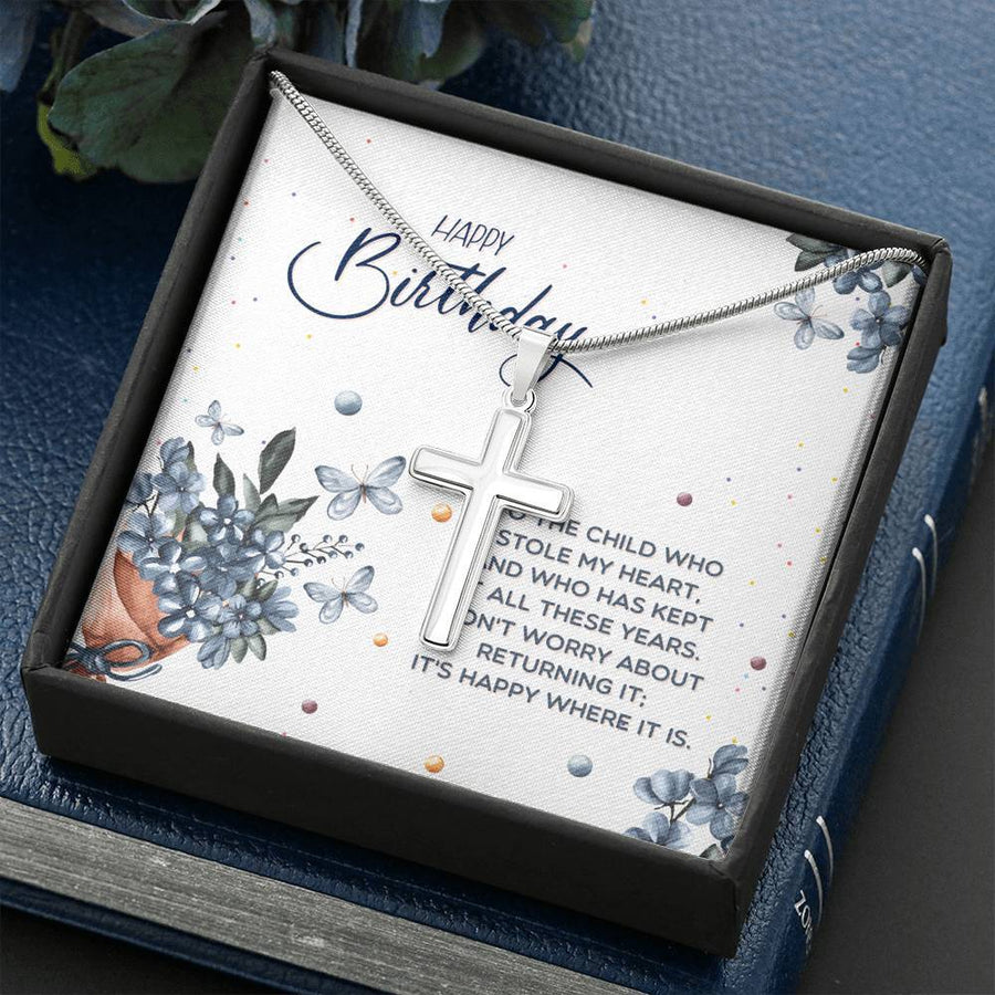Cross Necklace: Happy Birthday Gifts for Son