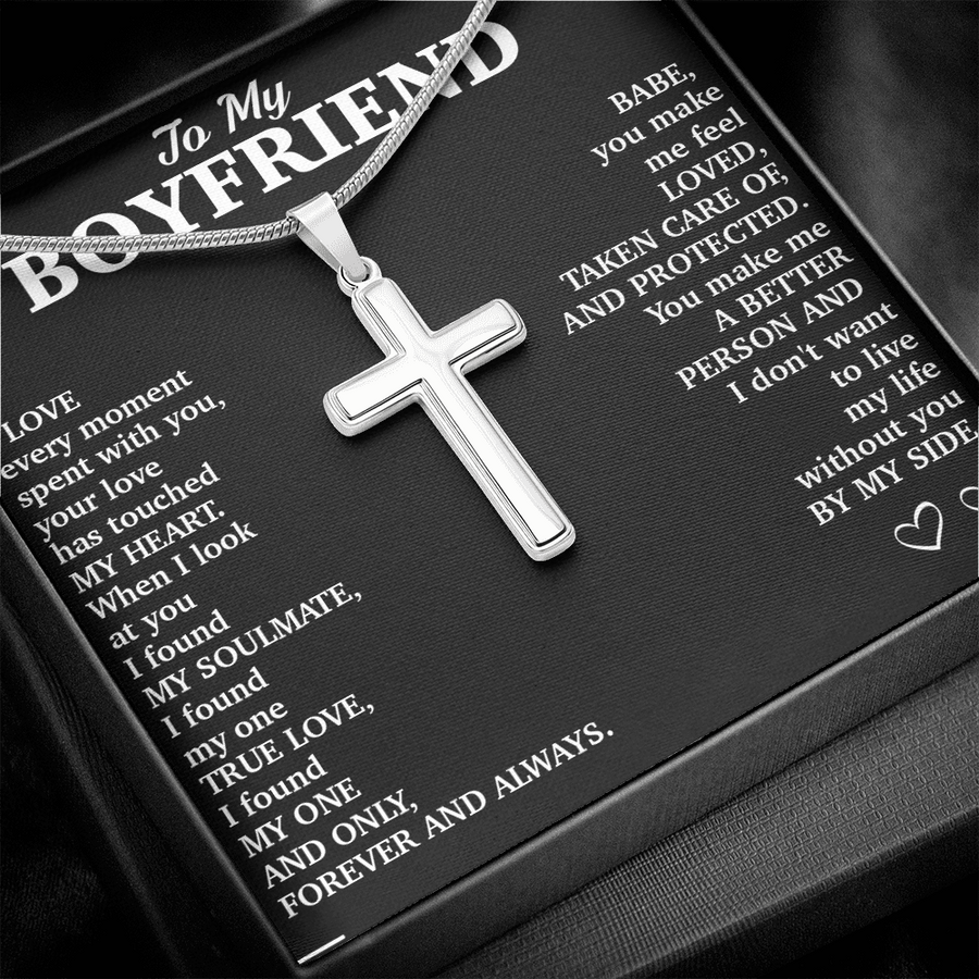 BF002 // Cross Necklace // Gift For Boyfriend