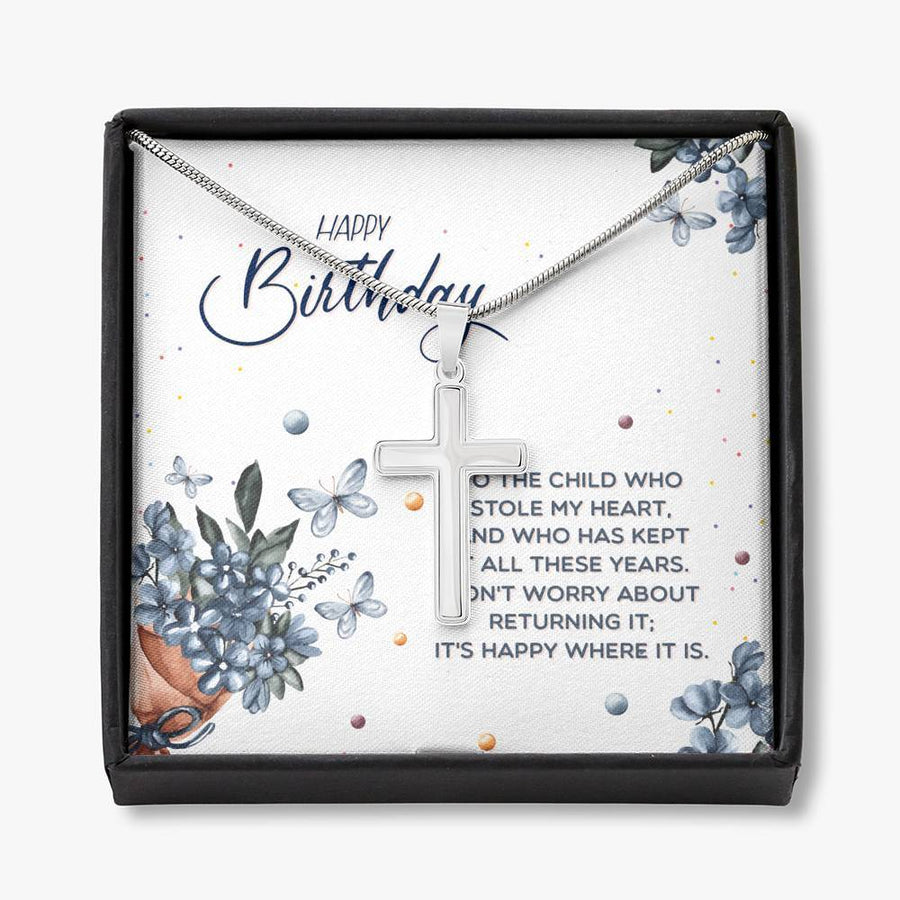 Cross Necklace: Happy Birthday Gifts for Son
