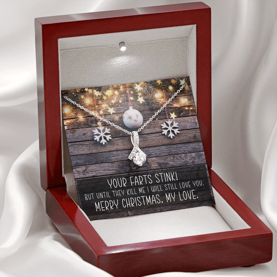 Hilarious Christmas Gift that Your Love will Adore! Necklace