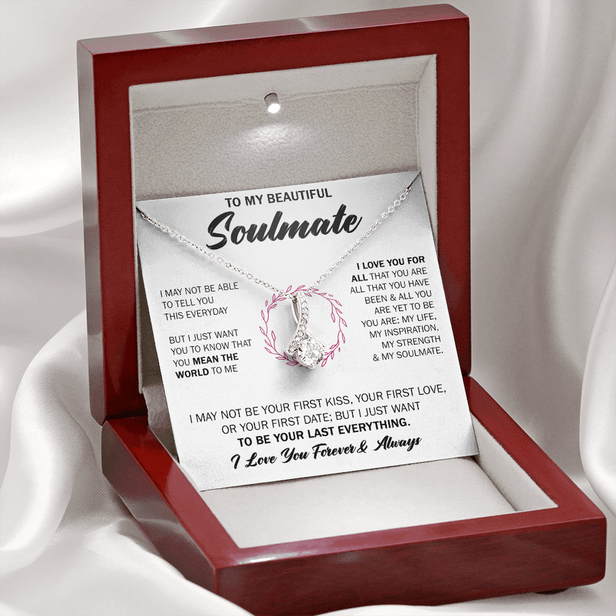 Gift For Your Soulmate - Your First Kiss - Alluring Necklace