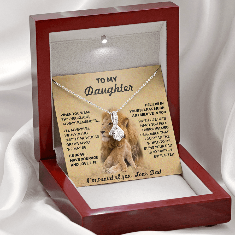 Gift For Daughter - Far Apart - Alluring Necklace