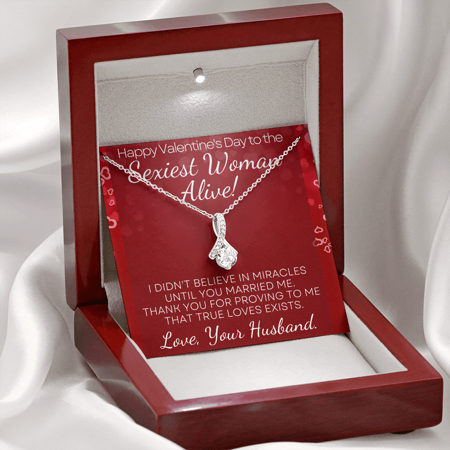 Valentine's Day Necklace for Wife from Husband