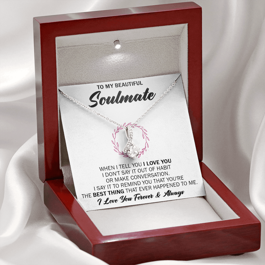 Gift For Your Soulmate - Out Of Habit - Alluring Necklace