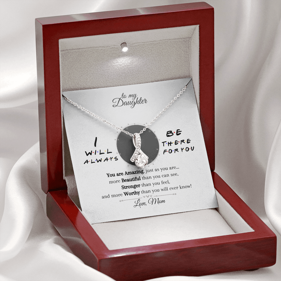 Gift for Daughter From Mom, Someday When Pages of My Life Ends, Daughter Necklace, Gift for Daughter, Daughter Jewelry, Mother Daughter - Gift for Daughter From Mom, Daughter Mother Necklace, Daughter Gift From Mom