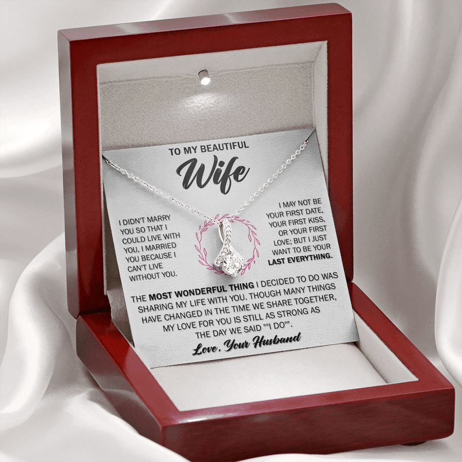 Gift For Wife - My Love - Alluring Necklace