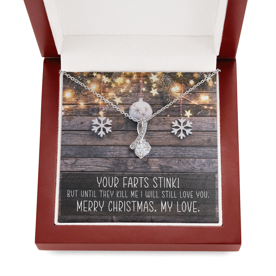 Hilarious Christmas Gift that Your Love will Adore! Necklace