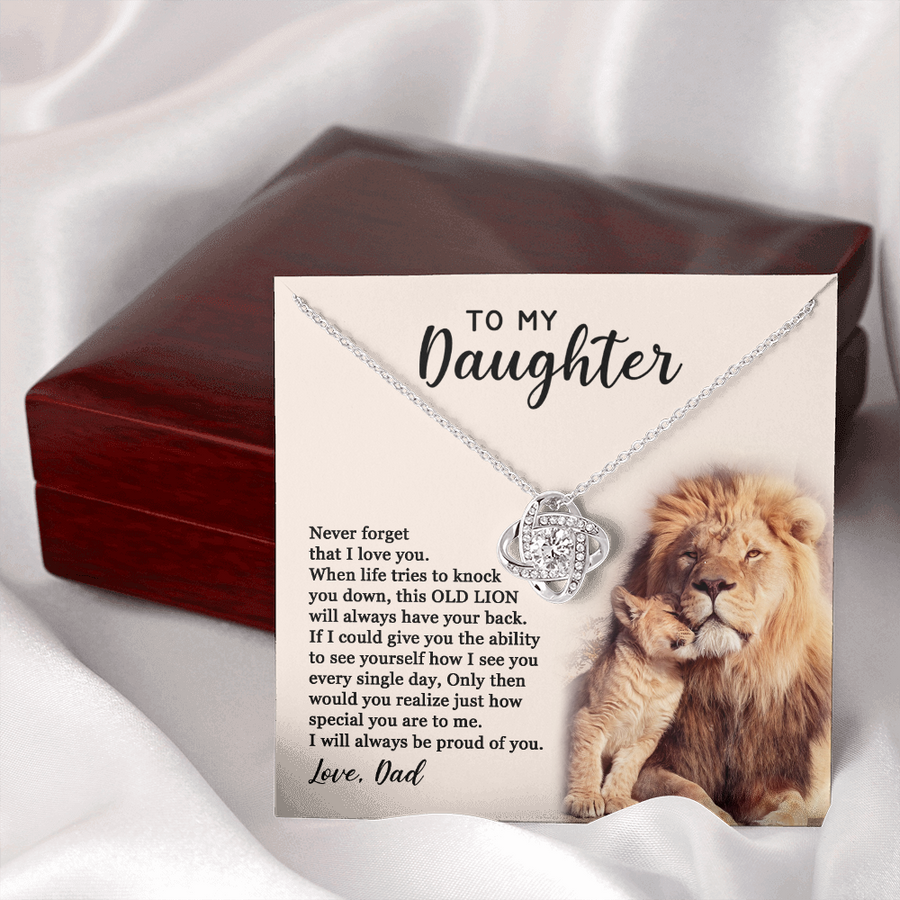 Daughter - Always proud of you - Necklace