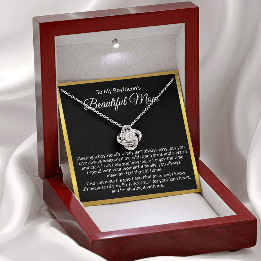 Boyfriend's Mom Christmas Gift Necklace