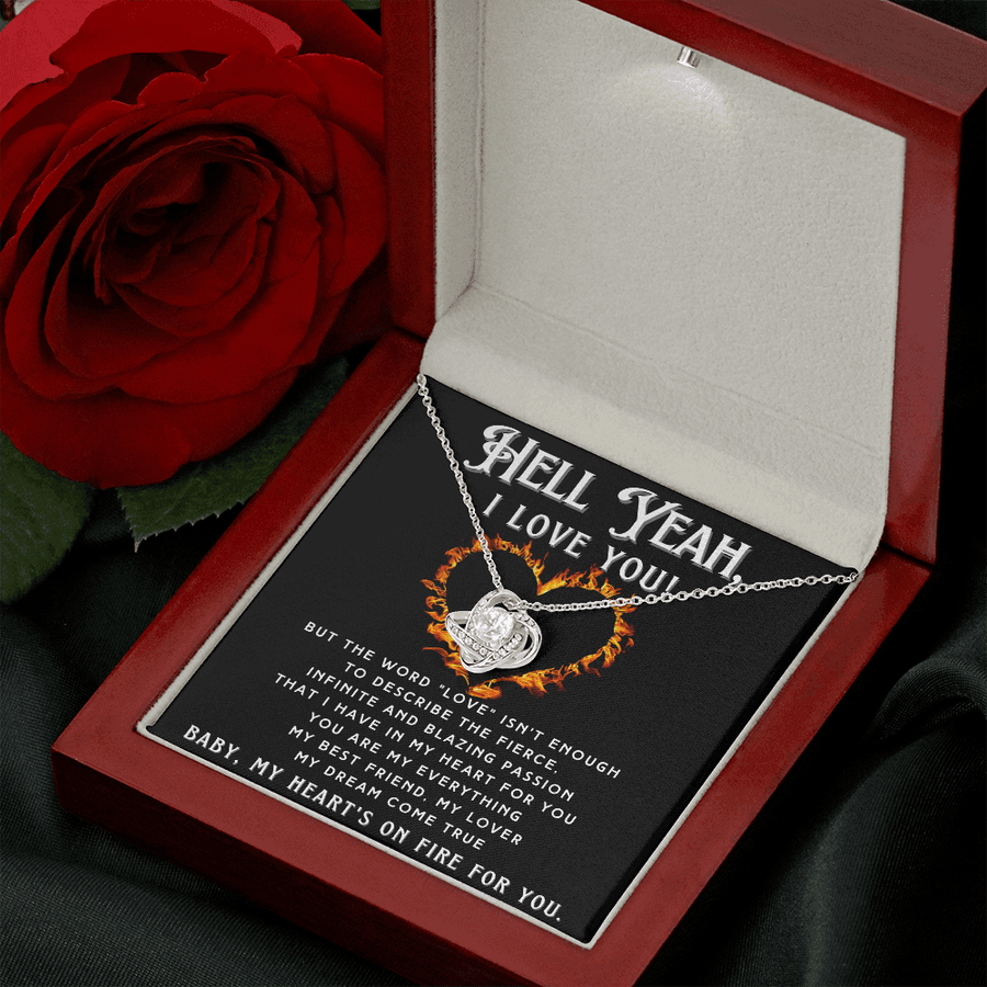 My Heart's On Fire For You - Necklace Gift Box