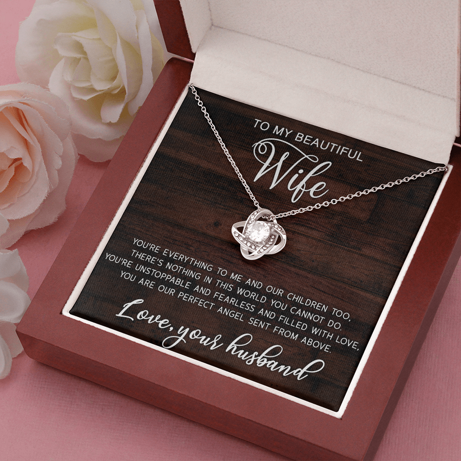 To My Beautiful Wife Necklace