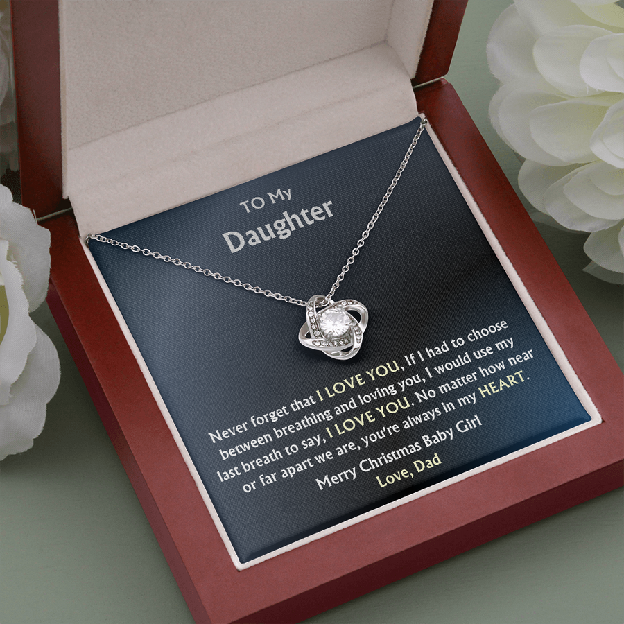 Love Knot | Memorable Gift Your daughter Will Treasure Forever! Necklace