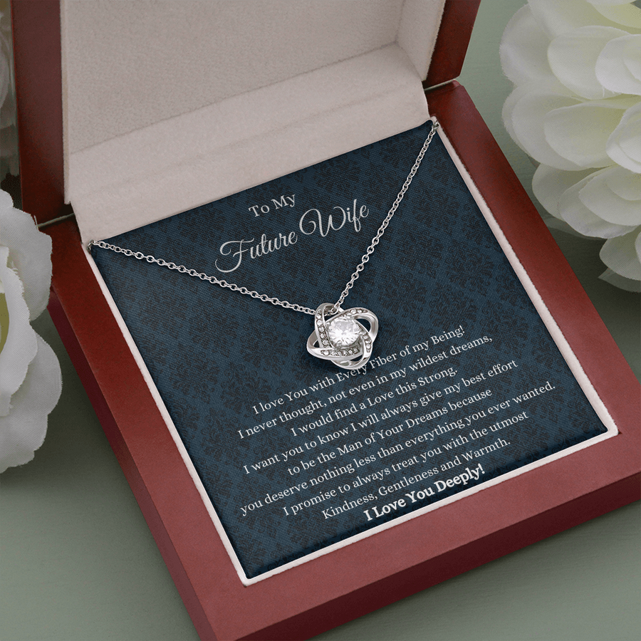 To My Future Wife - Love Knot Necklace