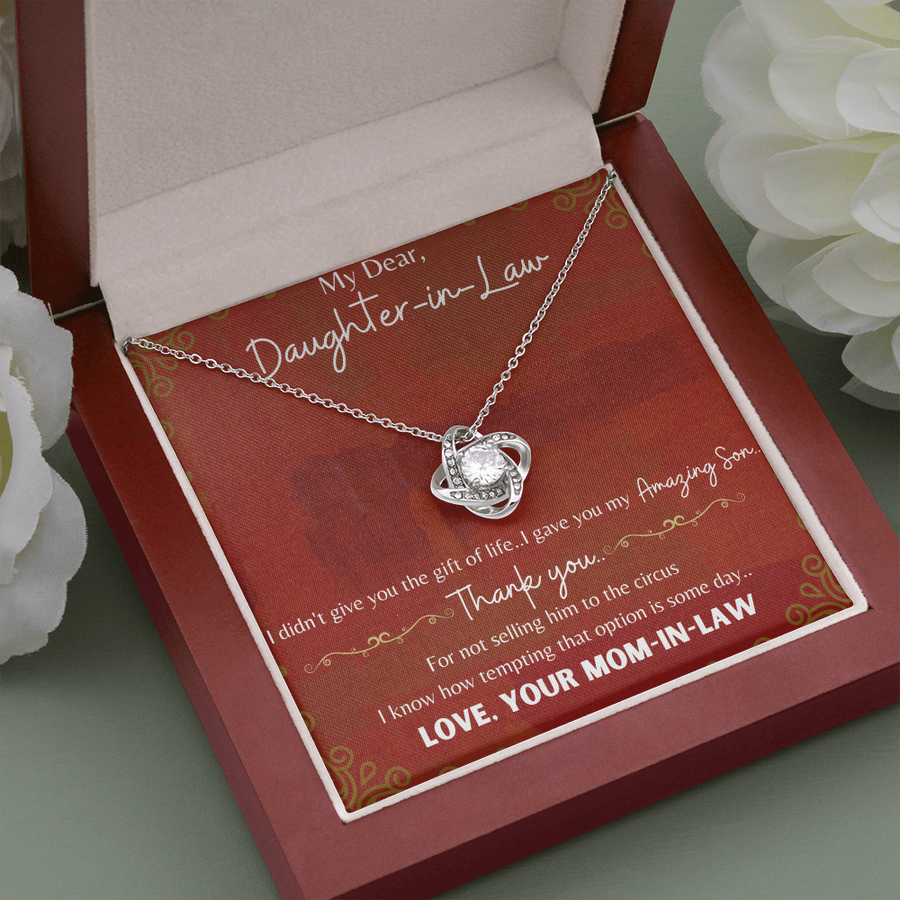 Daughter In Law Necklace Gift, Daughter In Law Gift For Christmas, Daughter In Law Gift, Wedding Gift For Daughter In Law, Birthday Gift