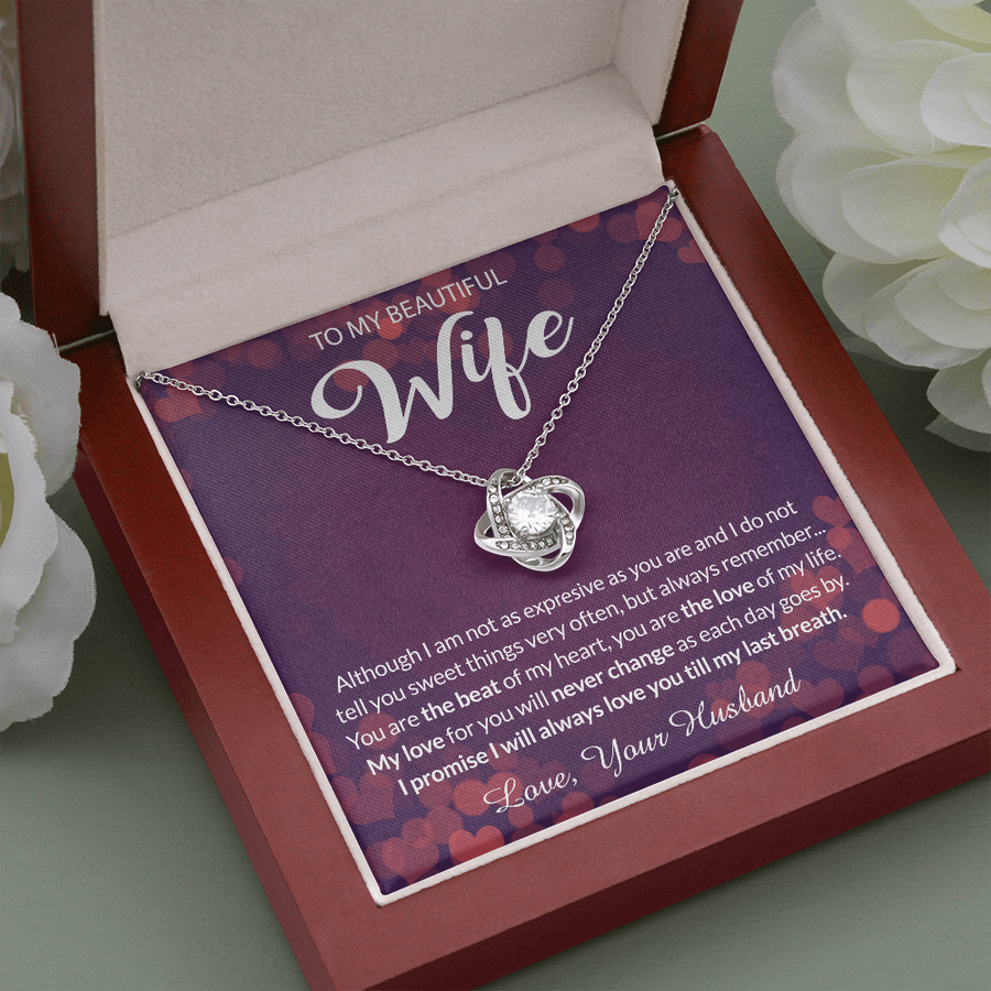 To My Beautiful Wife - VA1015 Necklace