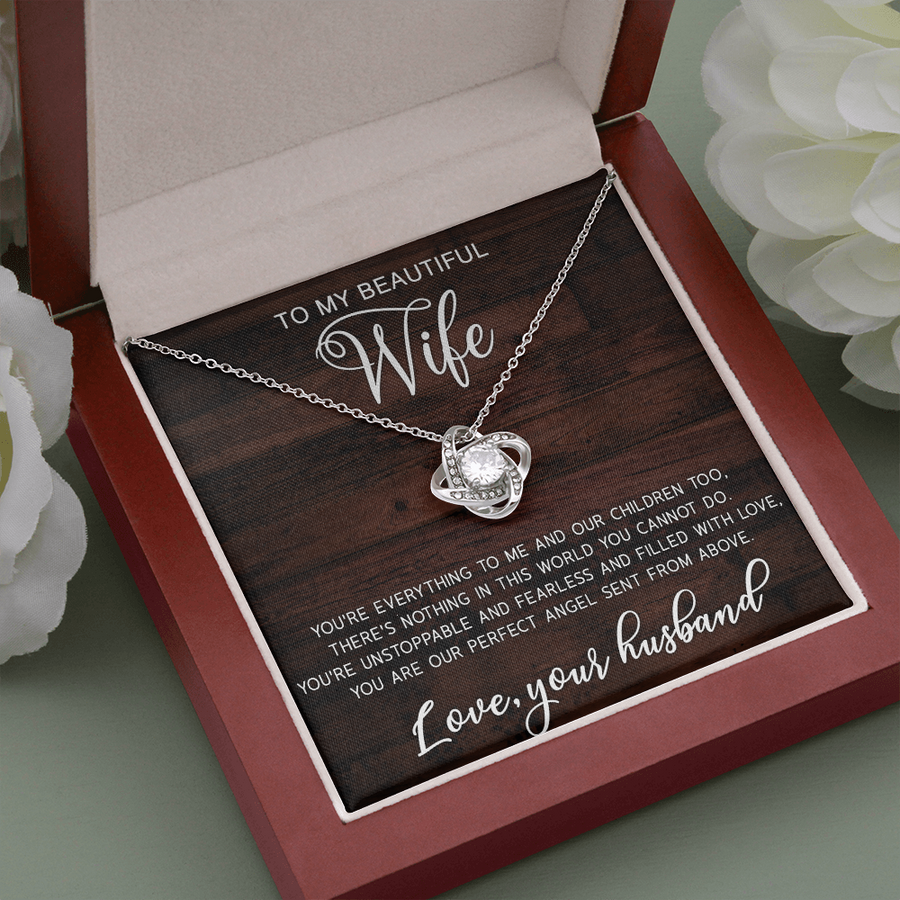 To My Beautiful Wife Necklace