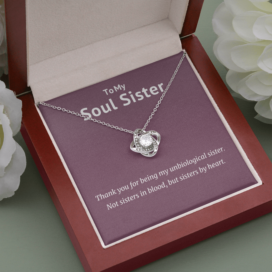 Soul Sister Gift, Soul Sister Necklace, Best Friend Jewelry, Special Friend Gift, To My Soul Sister & Best Friend, Best Friend Thank You Gift For Friend Christmas Gifts