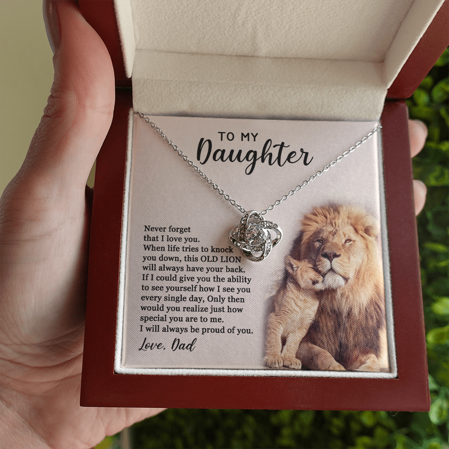 Daughter - Always proud of you - Necklace