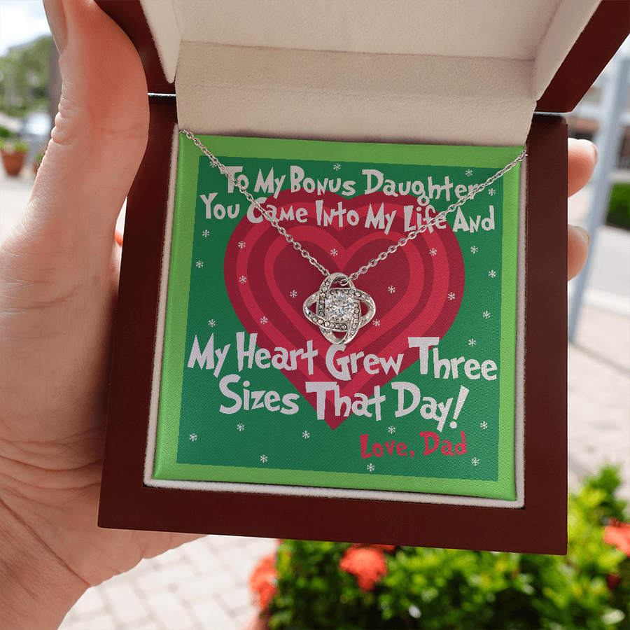 My Heart Grew Three Sizes Necklace