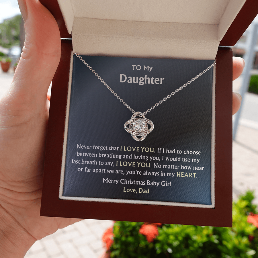 Love Knot | Memorable Gift Your daughter Will Treasure Forever! Necklace