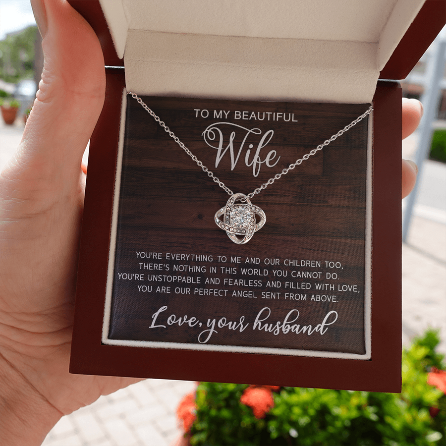 To My Beautiful Wife Necklace