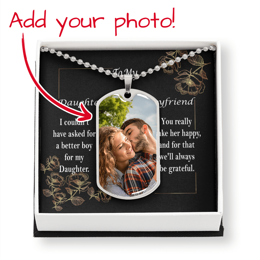 Gifts for Daughters Boyfriend - Better Boy Necklace