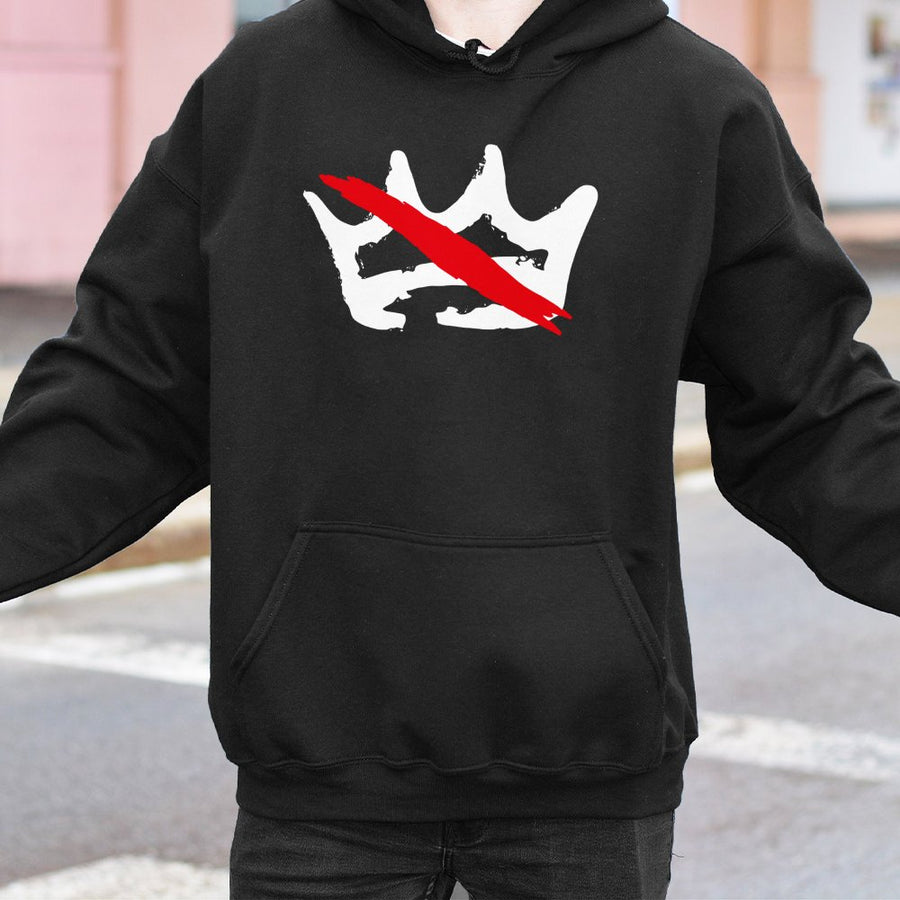 No Kings Protest Hoodie | Anti-Monarchy Graphic Pullover | Soft Cotton-Blend Premium Apparel | Activism Gift for Social Reformers