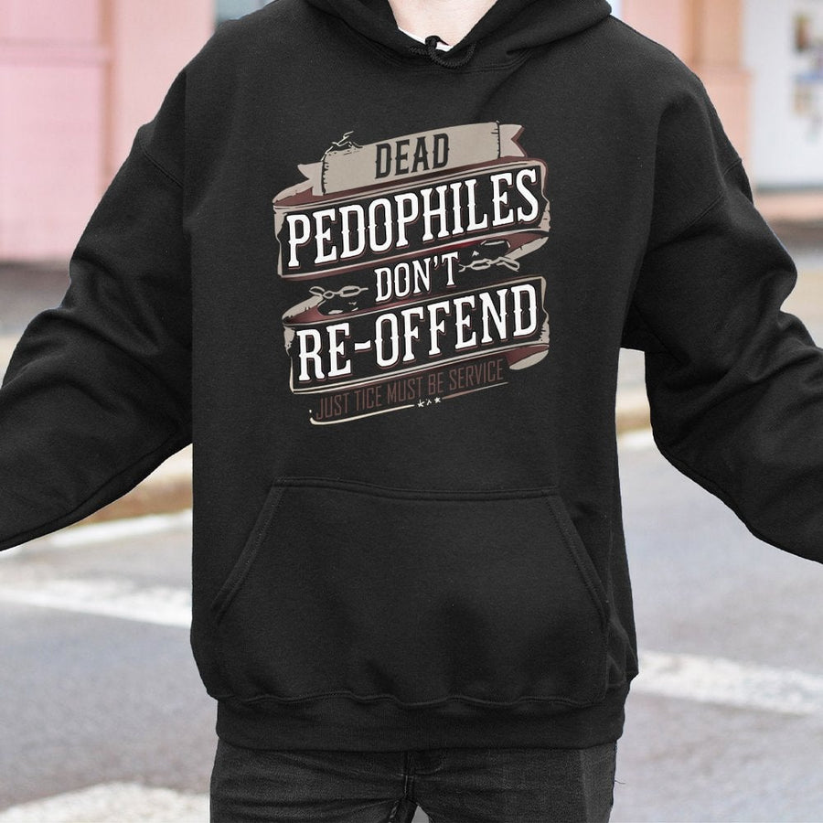 Graphic Statement Hoodie | Anti-Predator Awareness Design | Premium Cotton Blend | Bold Social Message Gift for Men and Women