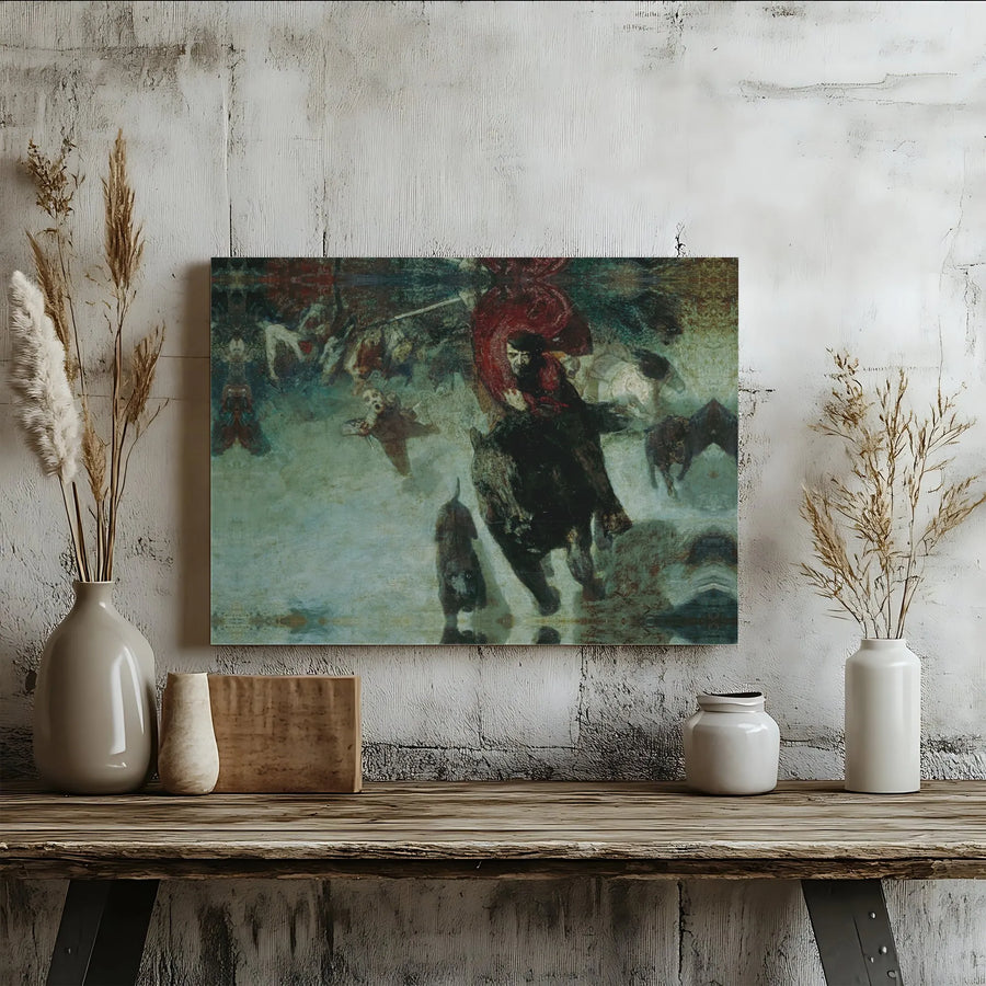 Asmodea Canvas Print by Francisco Goya | Dark Academia Gothic Wall Art | Premium Gallery-Wrapped Canvas | Masterpiece Reproduction for Home Decor