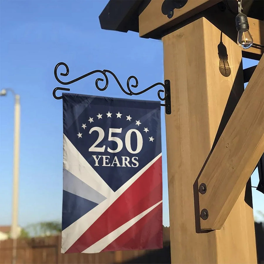 USA 250th Anniversary Garden Flag | Commemorative 1776-2026 Vintage Americana Design | Double Sided Weatherproof Fabric | Patriotic Yard Decor Gift
